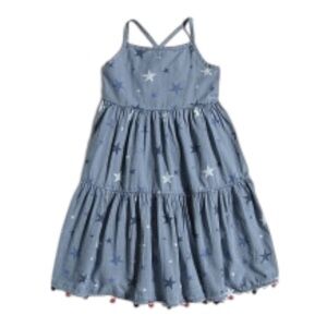 TOMMY BAHAMA
Girls Americana Star Denim Dress